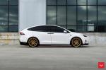 Tesla Model X P100D on Vossen Wheels (HF-3) 2019 года